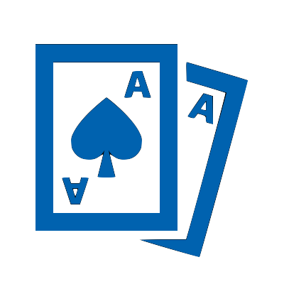 Blue Aces Folder Icon